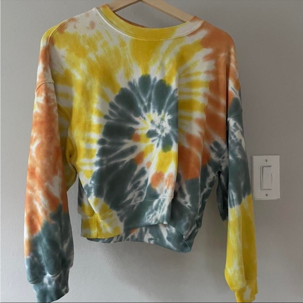 AGOLDE tie dye sweatshirt